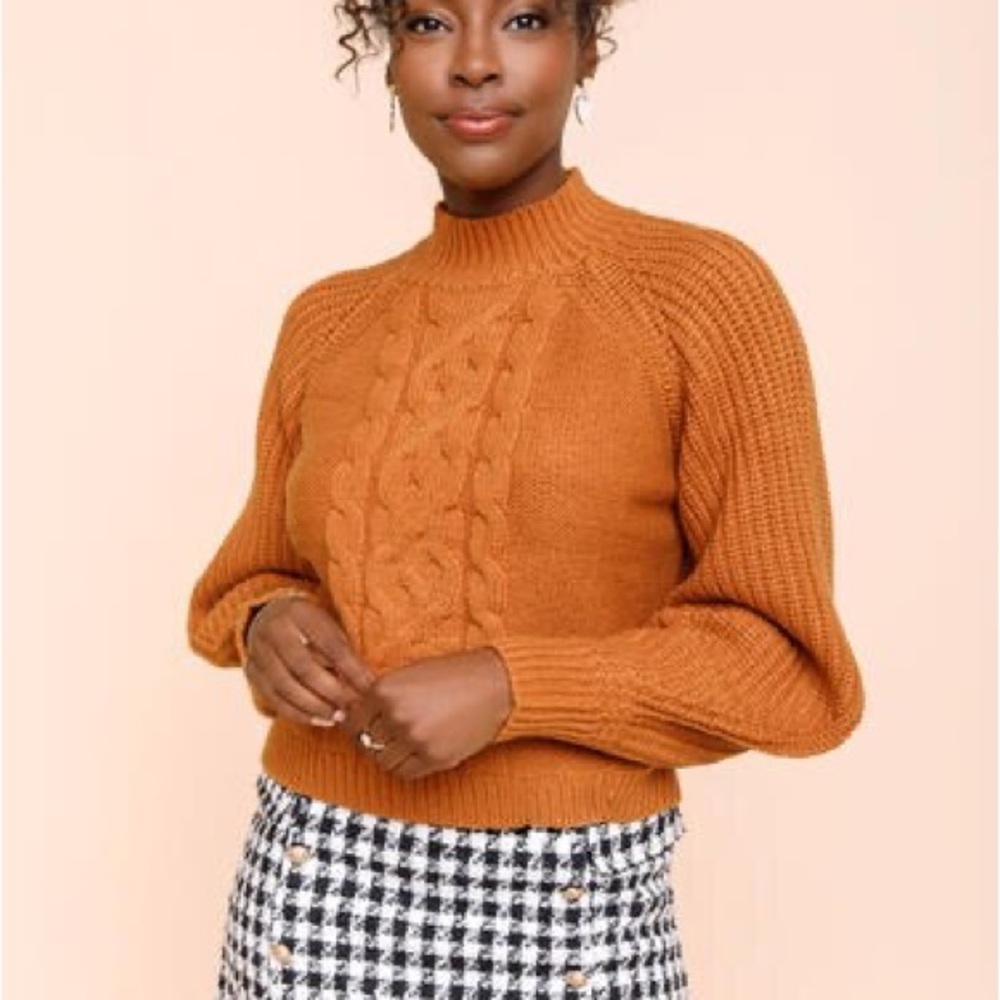 Francesca‘s Balloon Sleeve Sweater